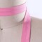 5/8" 3 Yards Taffy Pink Magenta Fold Over Elastic Trim Soft Craft Band